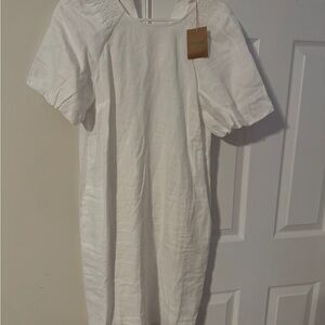 Boden White Dress